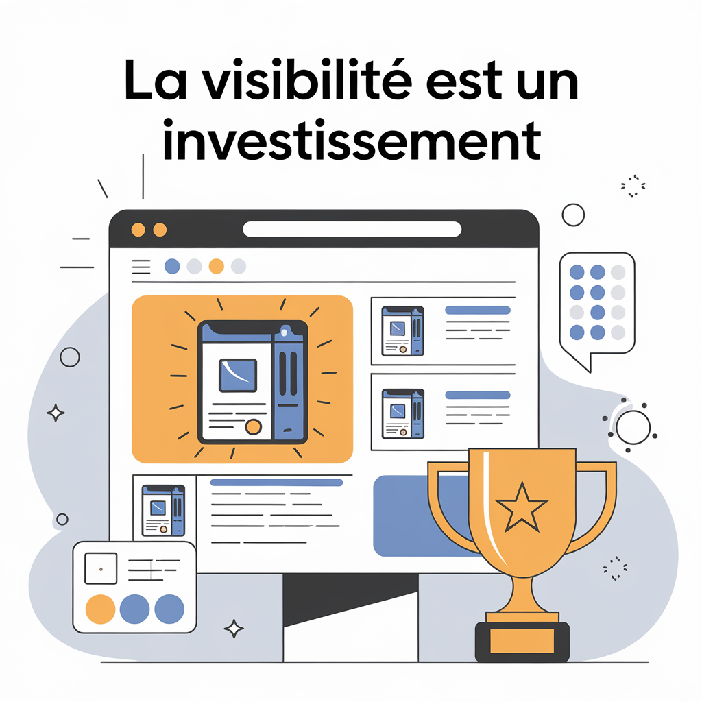 La visibilité est un investissement